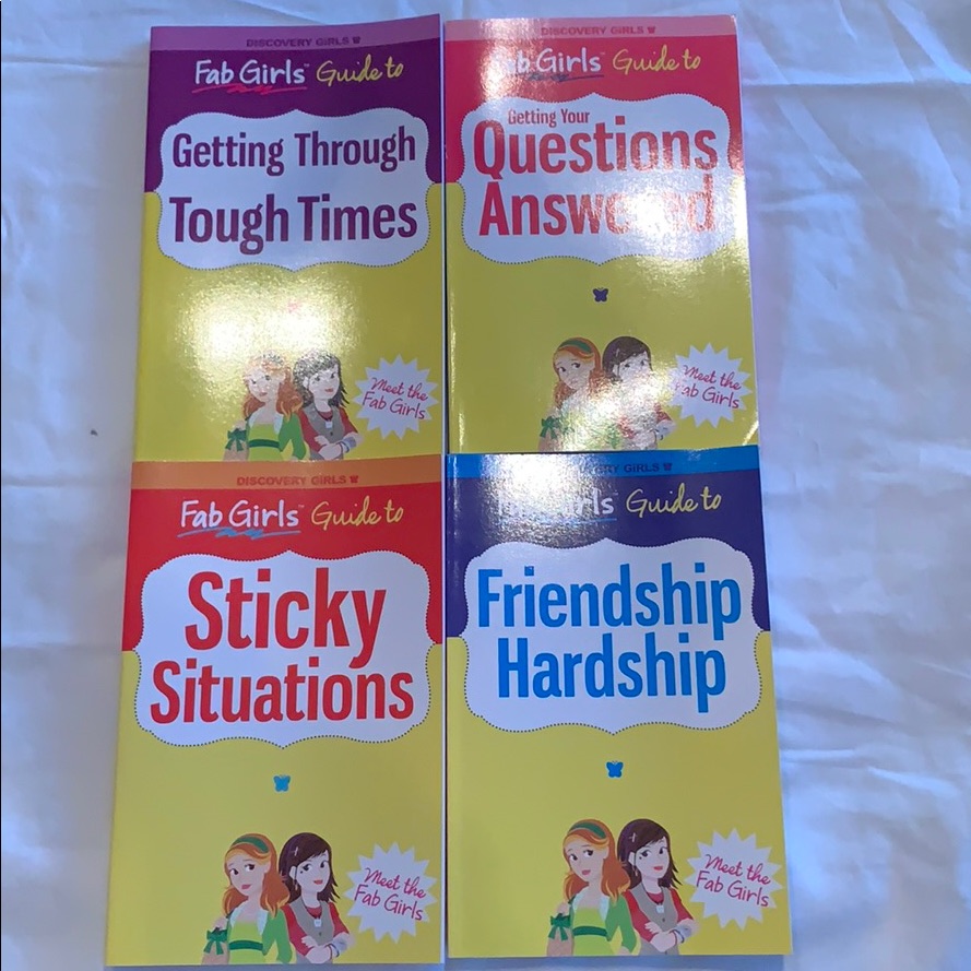 Set Of 4 Fab Girls Books Brand New Ages 8